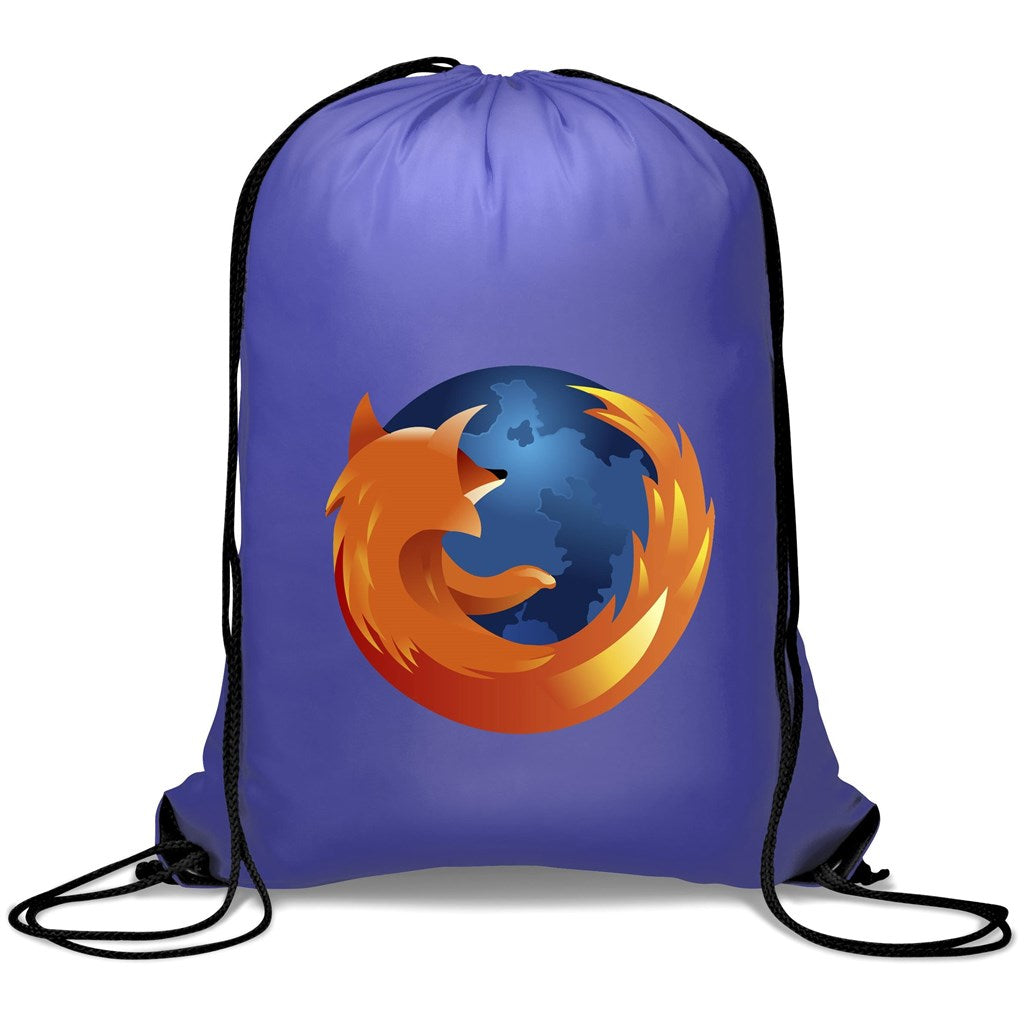 Symphony 210D Drawstring Bag - BLUE