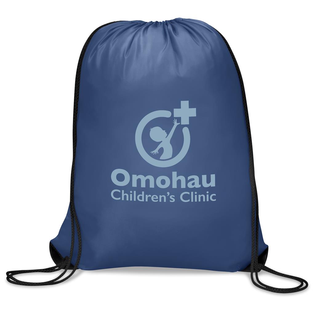 Symphony 210D Drawstring Bag - NEW BLUE