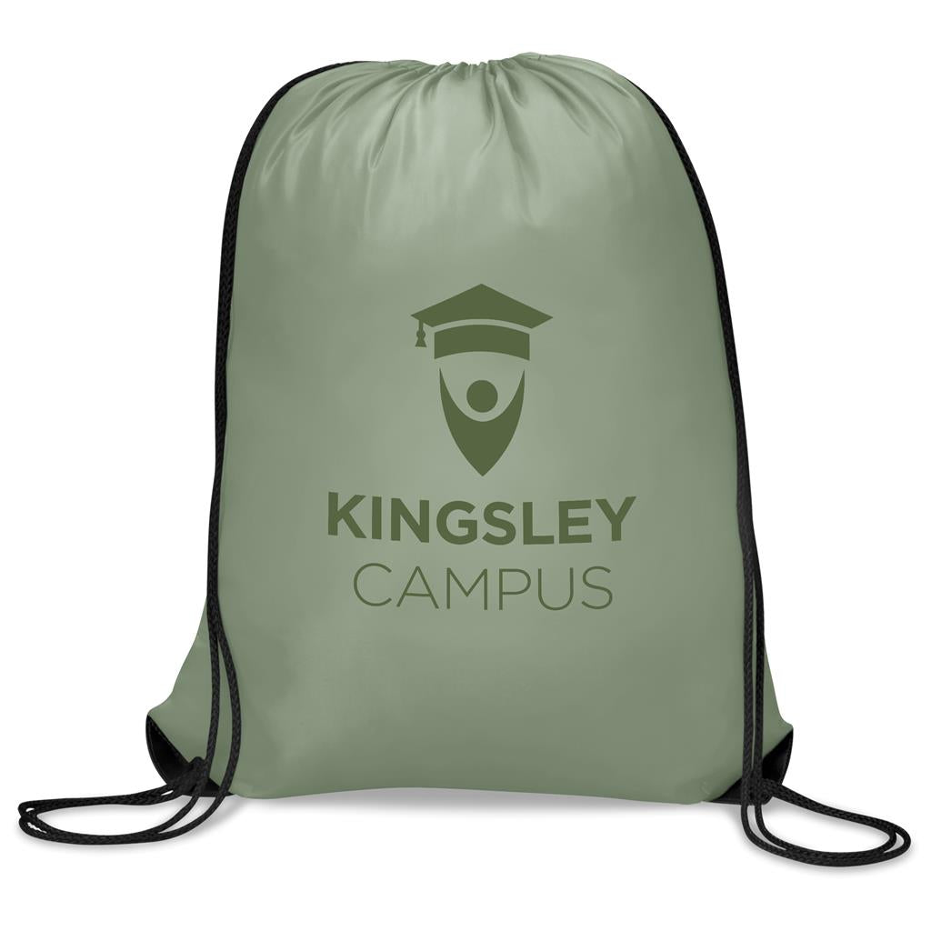 Symphony 210D Drawstring Bag - SAGE