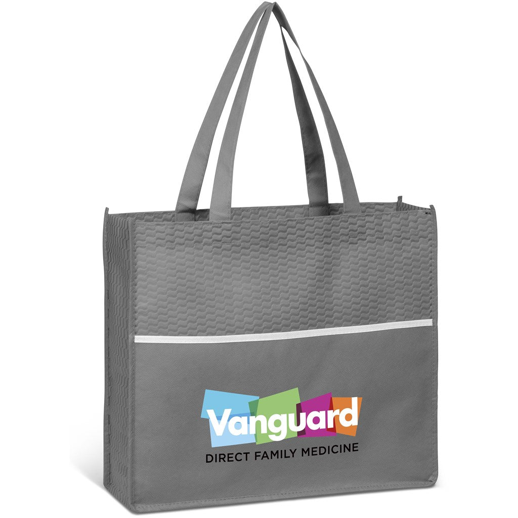 Brighton Non-Woven Shopper - GREY