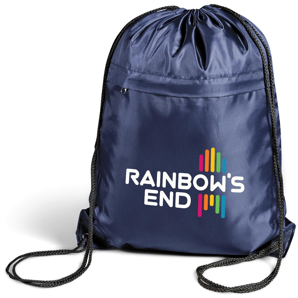 Northstar 210D Drawstring Bag - NAVY