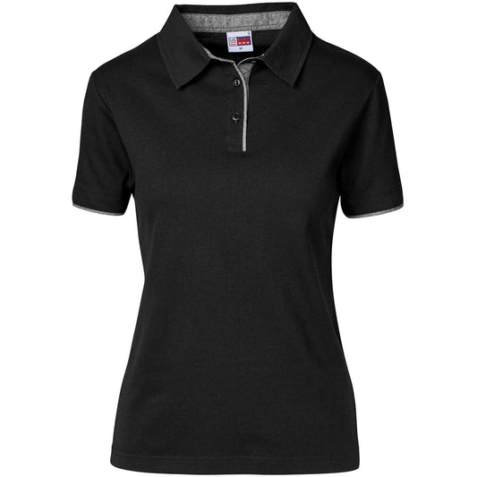Ladies Delta Golf Shirt - Black