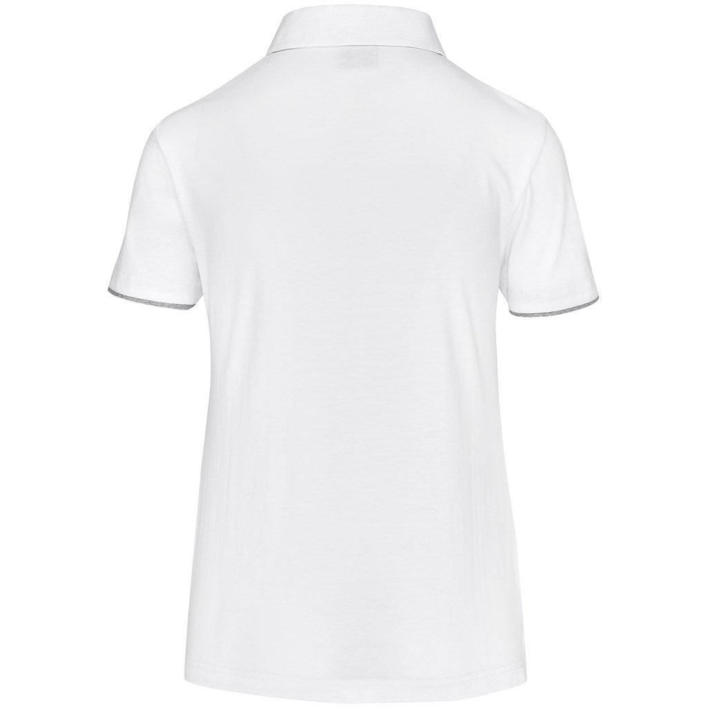 Ladies Delta Golf Shirt - White