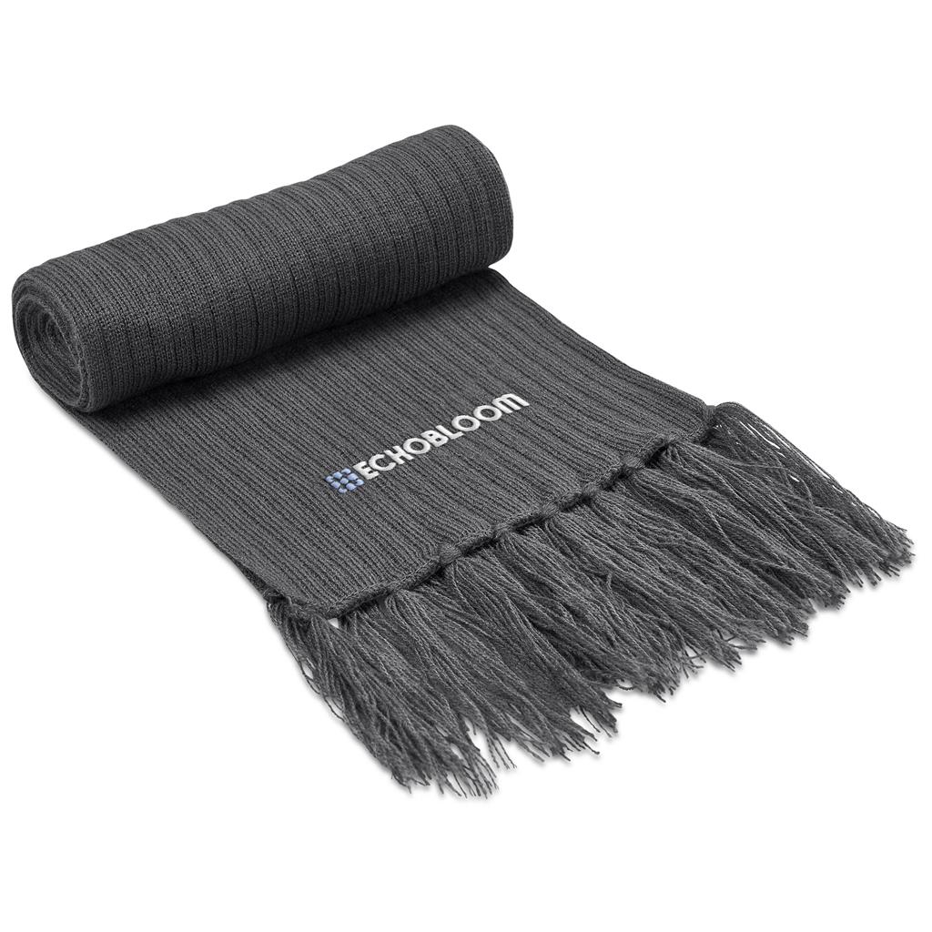 Nebraska Acrylic Scarf - GREY