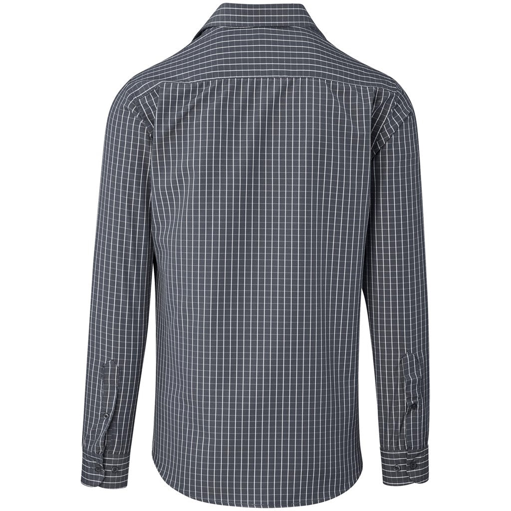 Men Long Sleeve Aston Shirt - Grey
