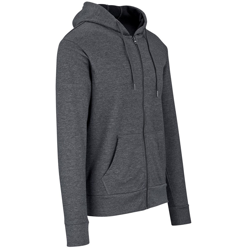 Mens Bravo Hooded Sweater - Charcoal