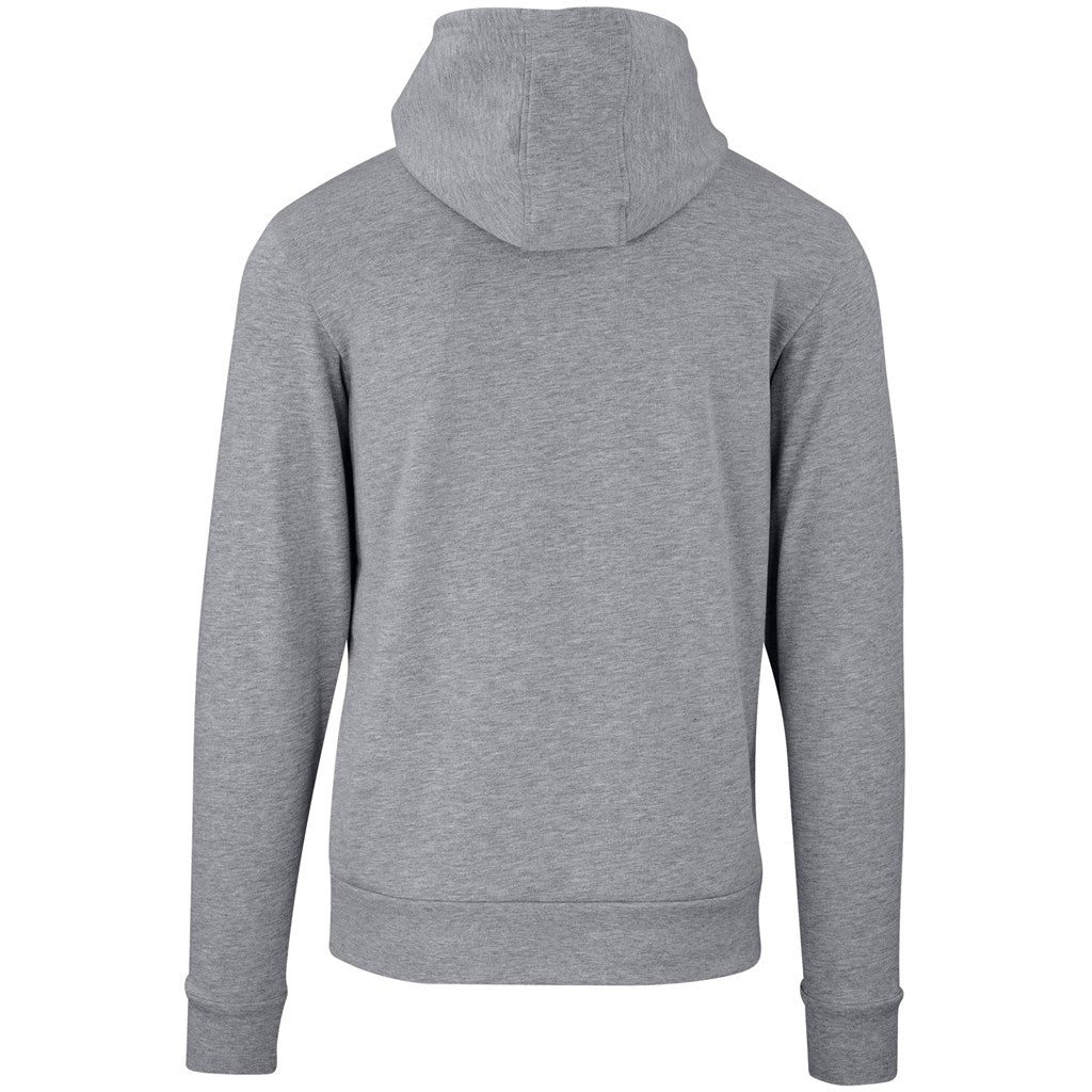 Mens Bravo Hooded Sweater - Grey