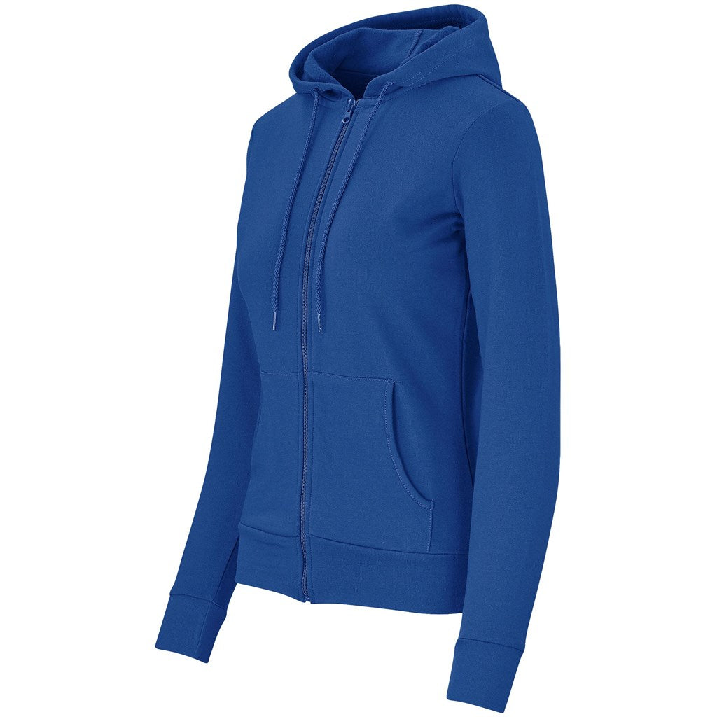 Ladies Bravo Hooded Sweater - Blue