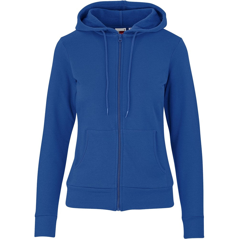 Ladies Bravo Hooded Sweater - BLUE