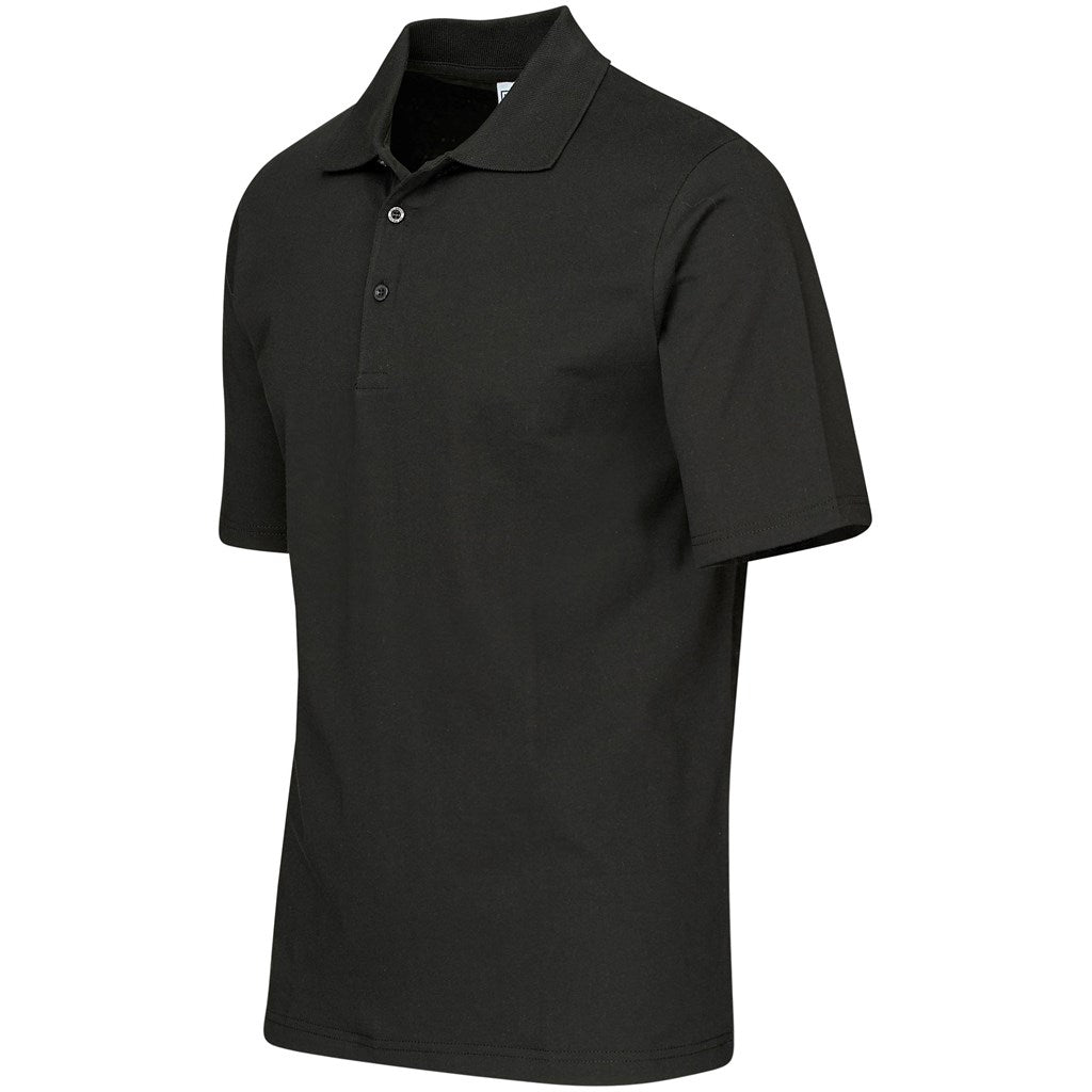 Mens Cardinal Golf Shirt - Black