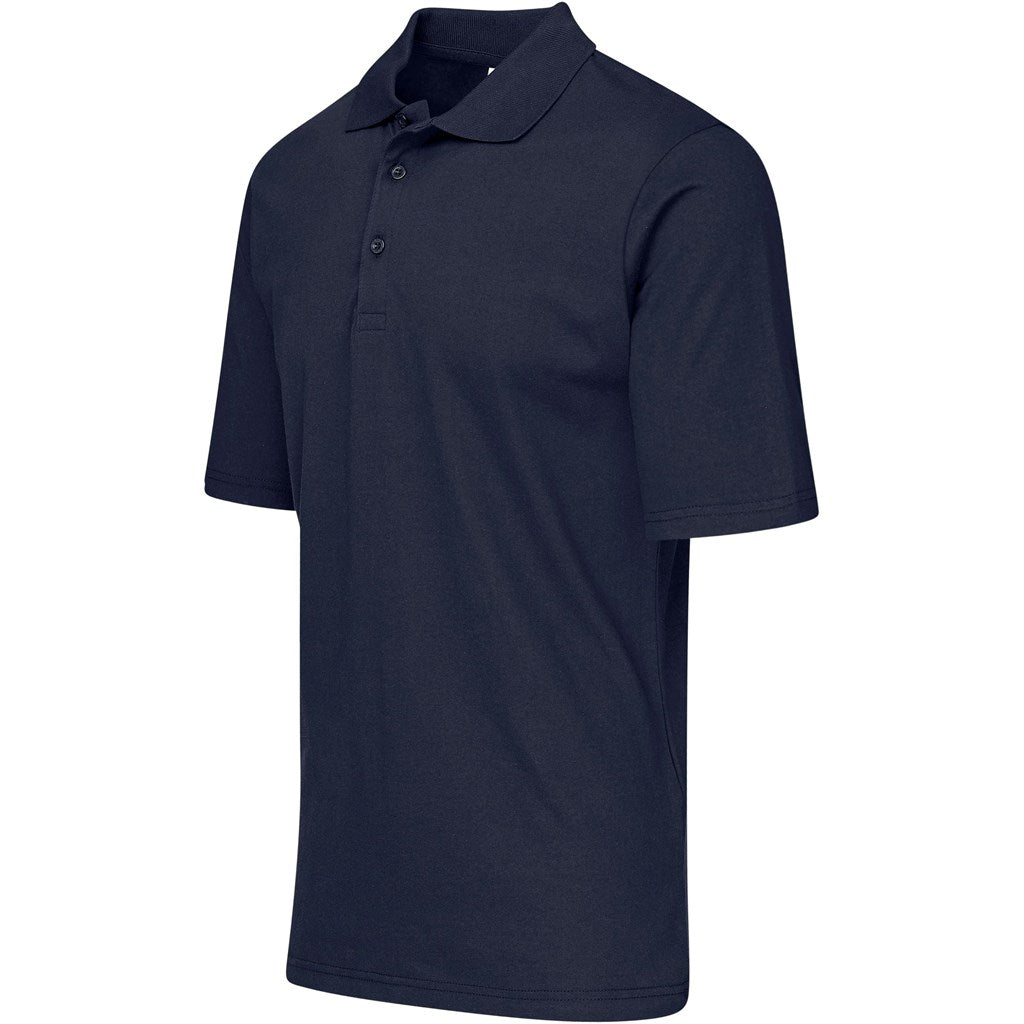 Mens Cardinal Golf Shirt - Navy