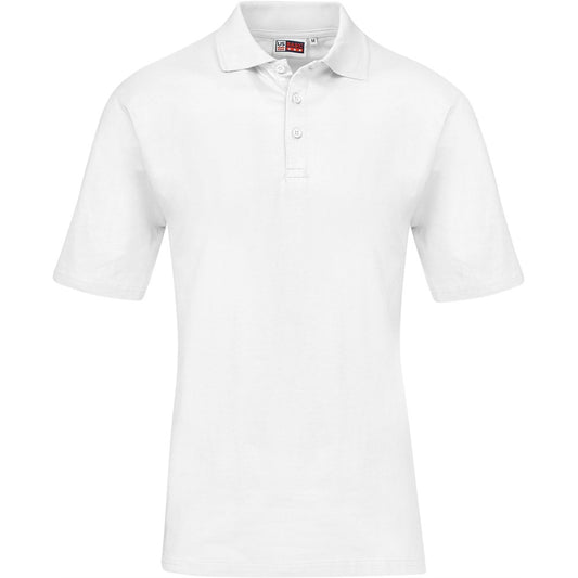 Mens Cardinal Golf Shirt - White