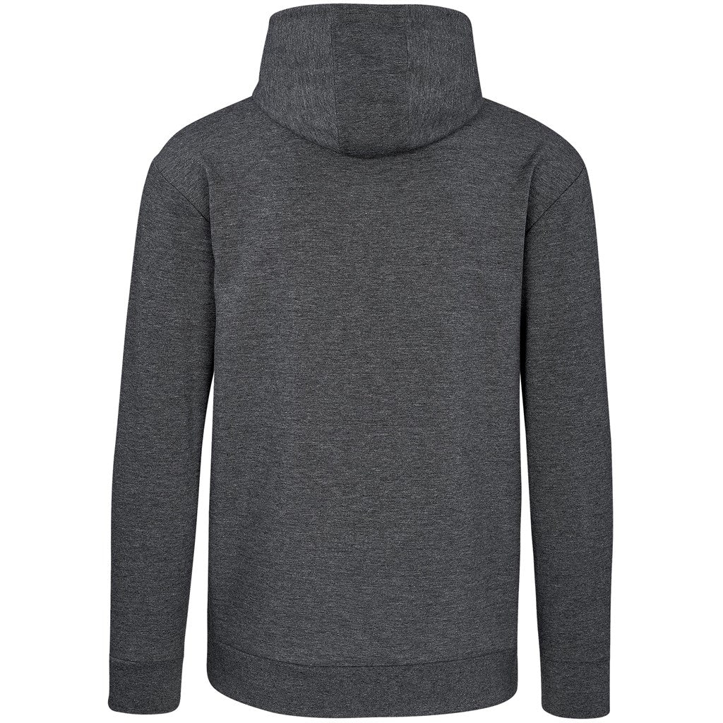 Mens Omega Hooded Sweater - Charcoal