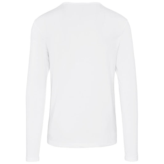Mens Long Sleeve Portland T-Shirt - White