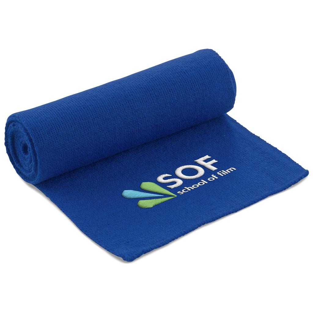 Team Acrylic Scarf - BLUE