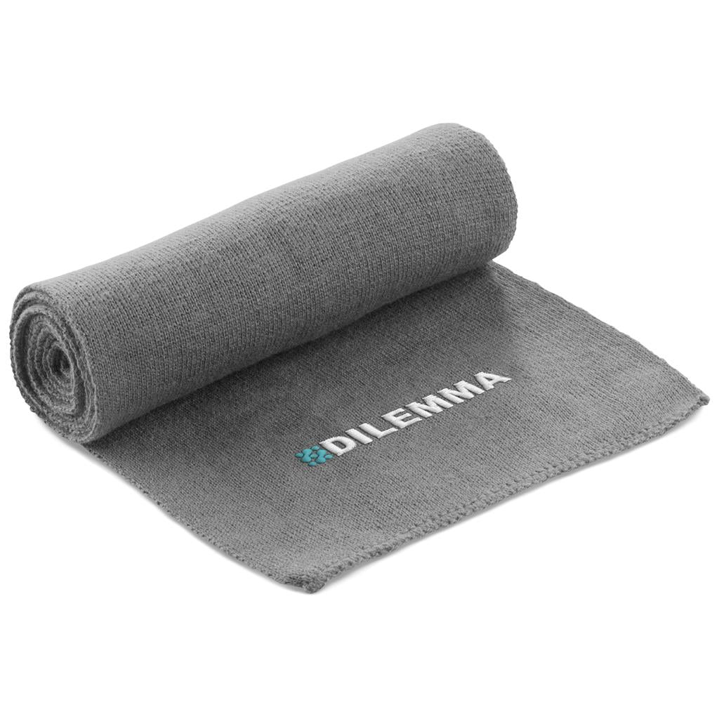 Team Acrylic Scarf - GREY