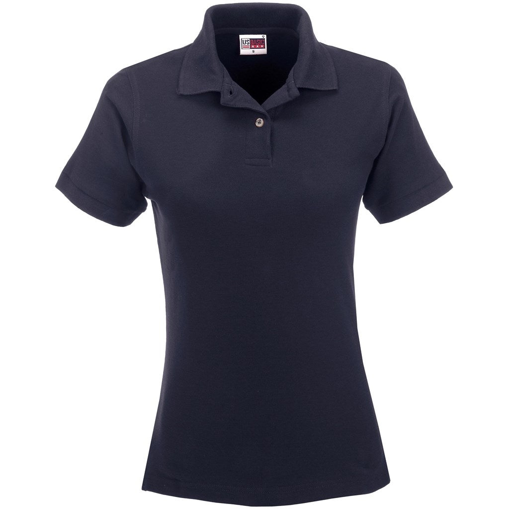 Ladies Boston Golf Shirt - NAVY