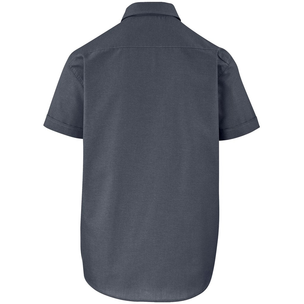 Mens Short Sleeve Aspen Shirt - Grey