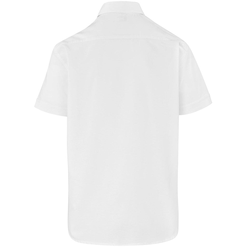 Mens Short Sleeve Aspen Shirt - White