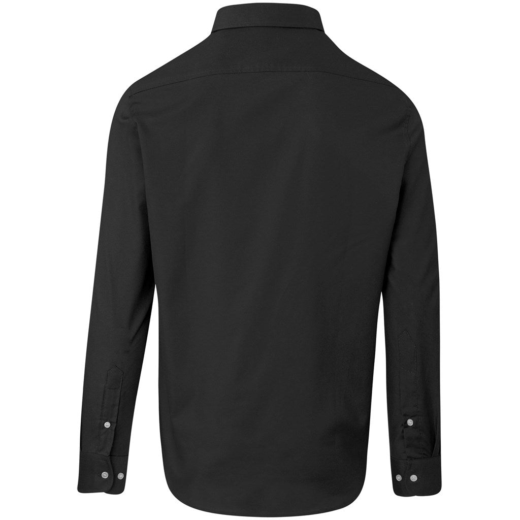 Mens Long Sleeve Aspen Shirt - Black