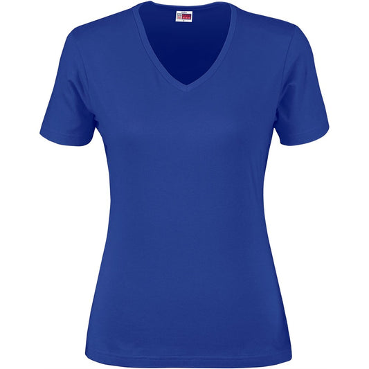 Ladies Super Club 165 V-Neck T-Shirt - Royal Blue