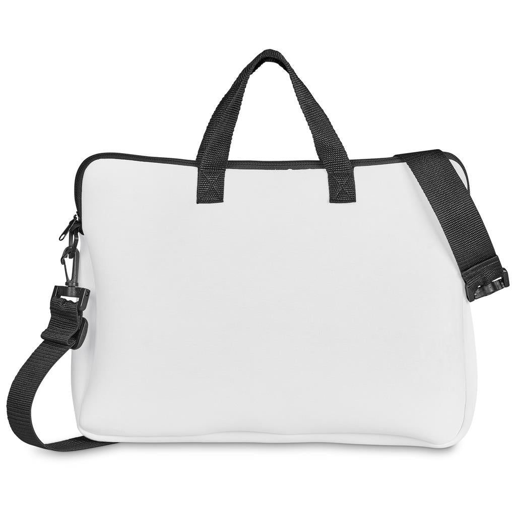 Hoppla Nimbus Neoprene Laptop Sleeve with Handles & Shoulder Strap – 15 -16 inch - BLACK