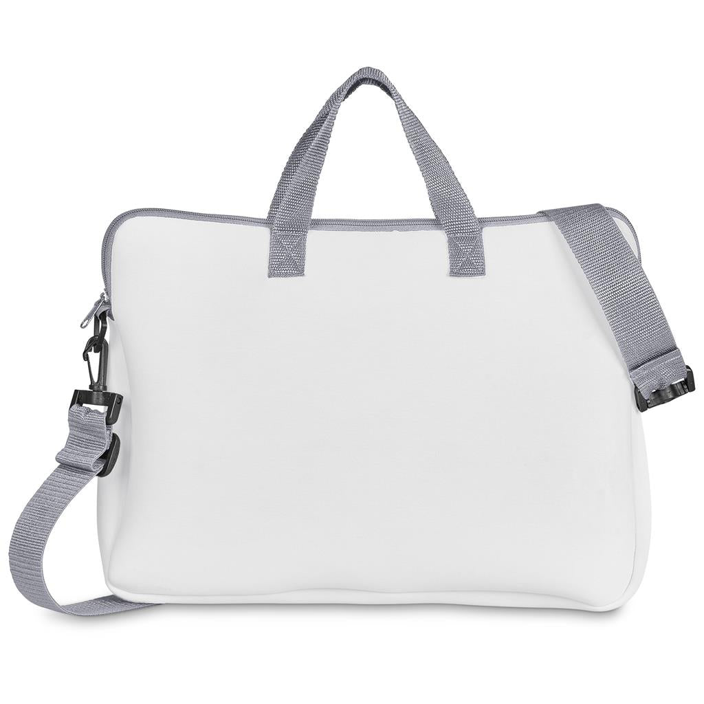 Hoppla Nimbus Neoprene Laptop Sleeve with Handles & Shoulder Strap – 15 -16 inch - GREY