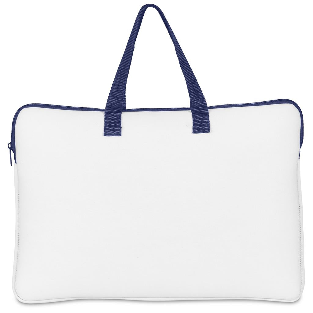 Hoppla Cloud Neoprene Laptop Sleeve with Handles – 15 -16 inch - NAVY