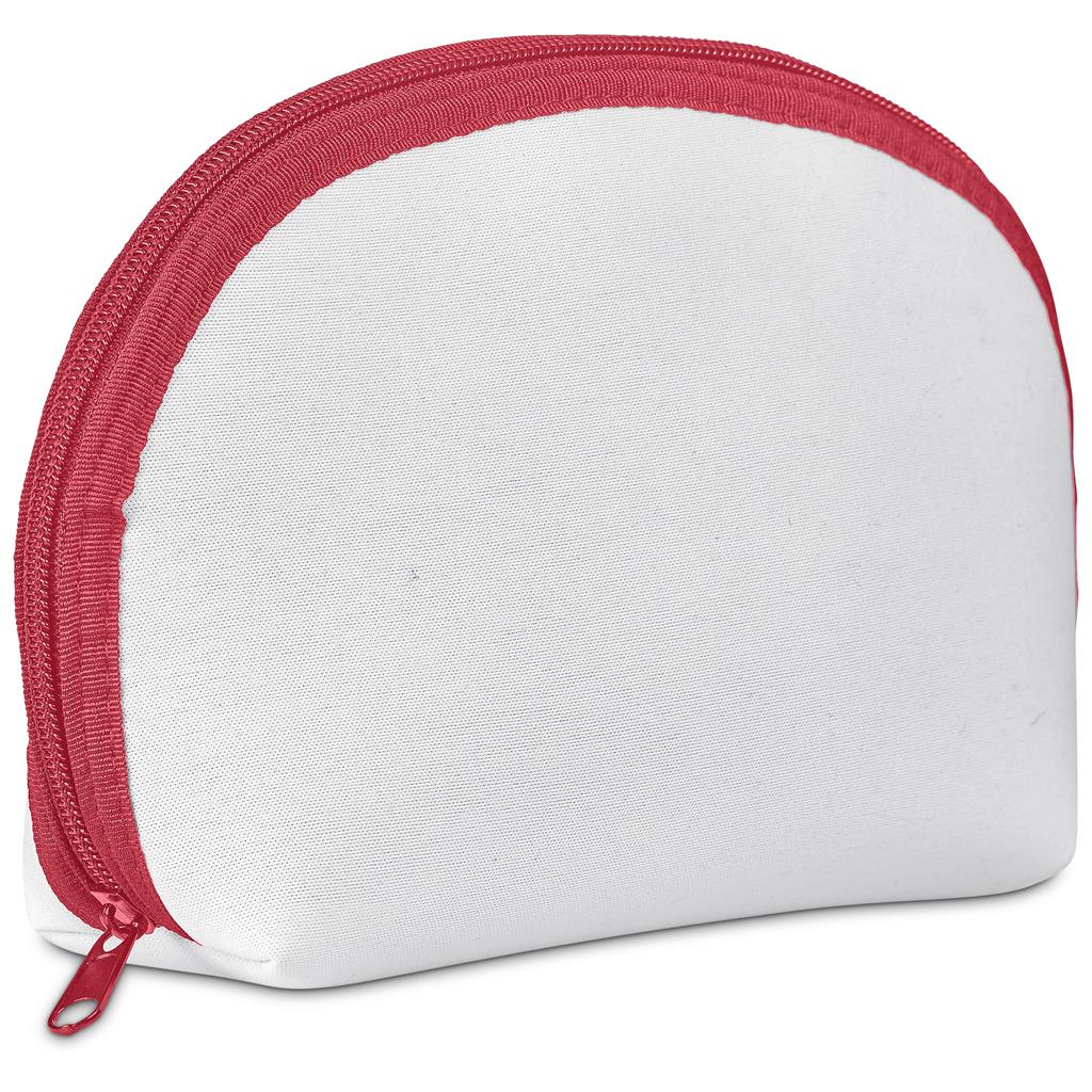 Hoppla Isabella Neoprene Mini Cosmetic Bag - RED
