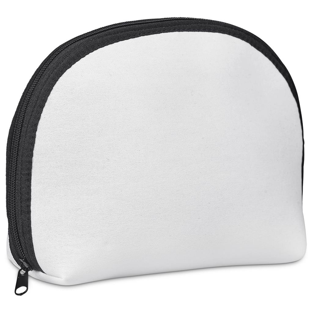 Hoppla Isabella Neoprene Midi Cosmetic Bag - BLACK