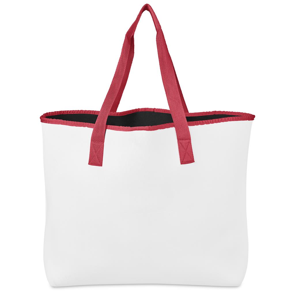 Hoppla Boulders Neoprene Beach Bag - RED