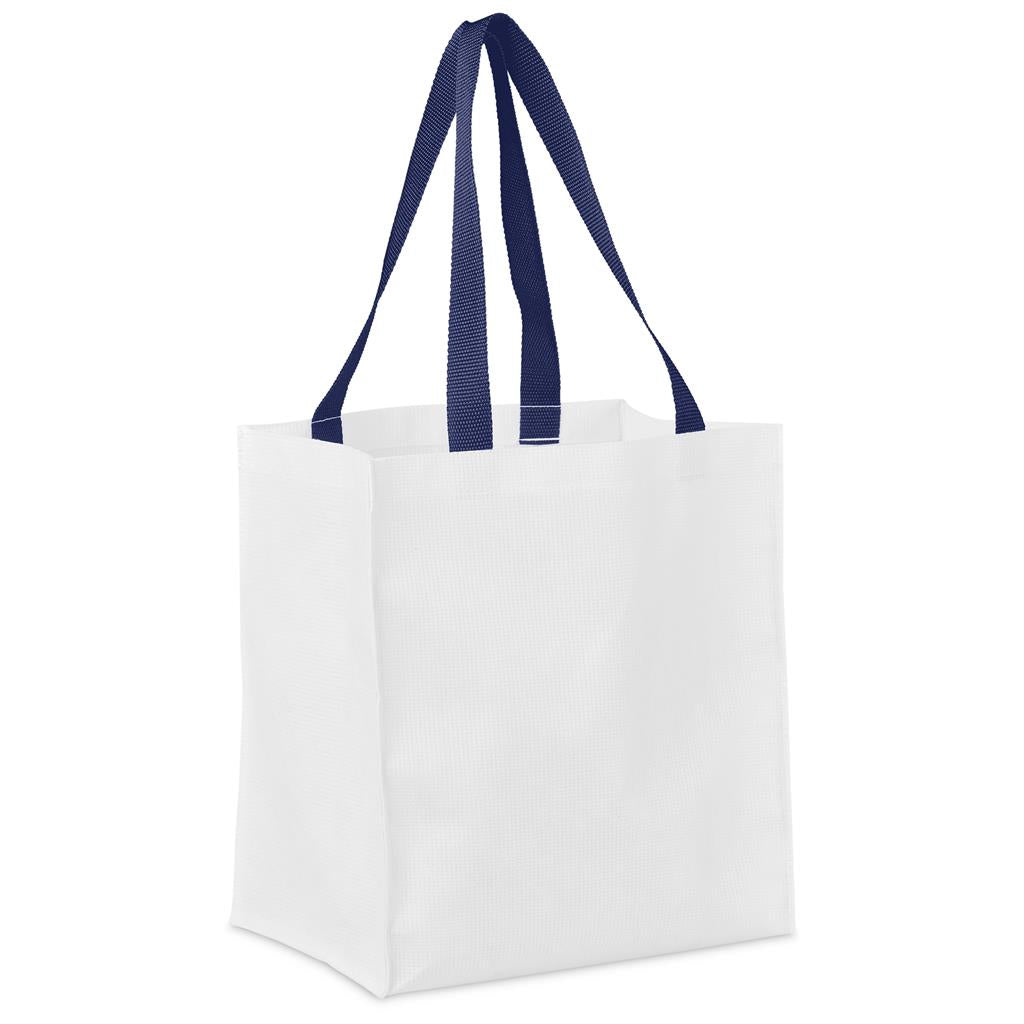 Hoppla Gateway Recycled PET Stitch-Bond Shopper - NAVY