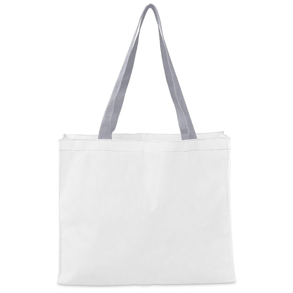 Hoppla Menlyn Recycled PET Stitch-Bond Shopper - GREY