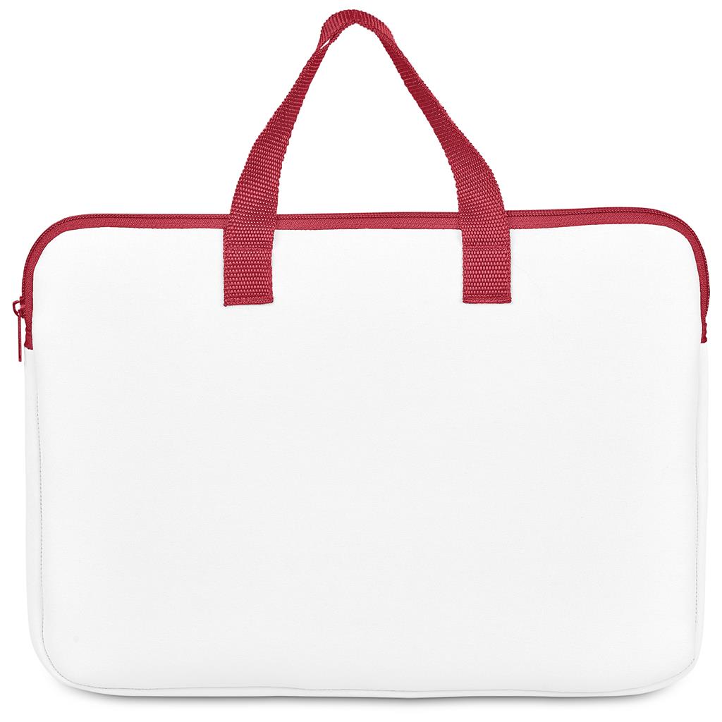 Hoppla Plett Neoprene Laptop Sleeve with Handles – 13-14 inch - RED