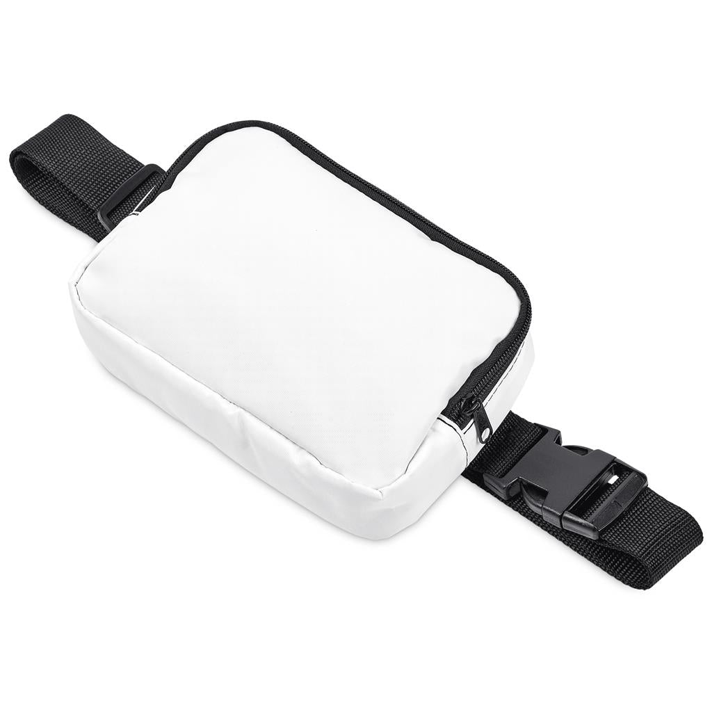 Hoppla Blyde Polyester Waist Bag - BLACK