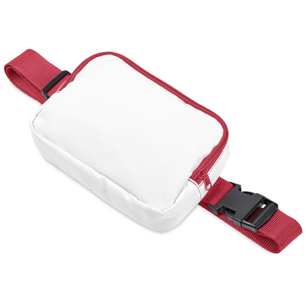 Hoppla Blyde Polyester Waist Bag - RED