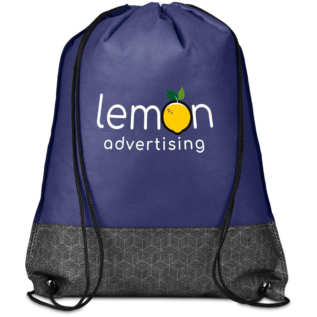 Altitude Andes Non-Woven Drawstring Bag - NAVY