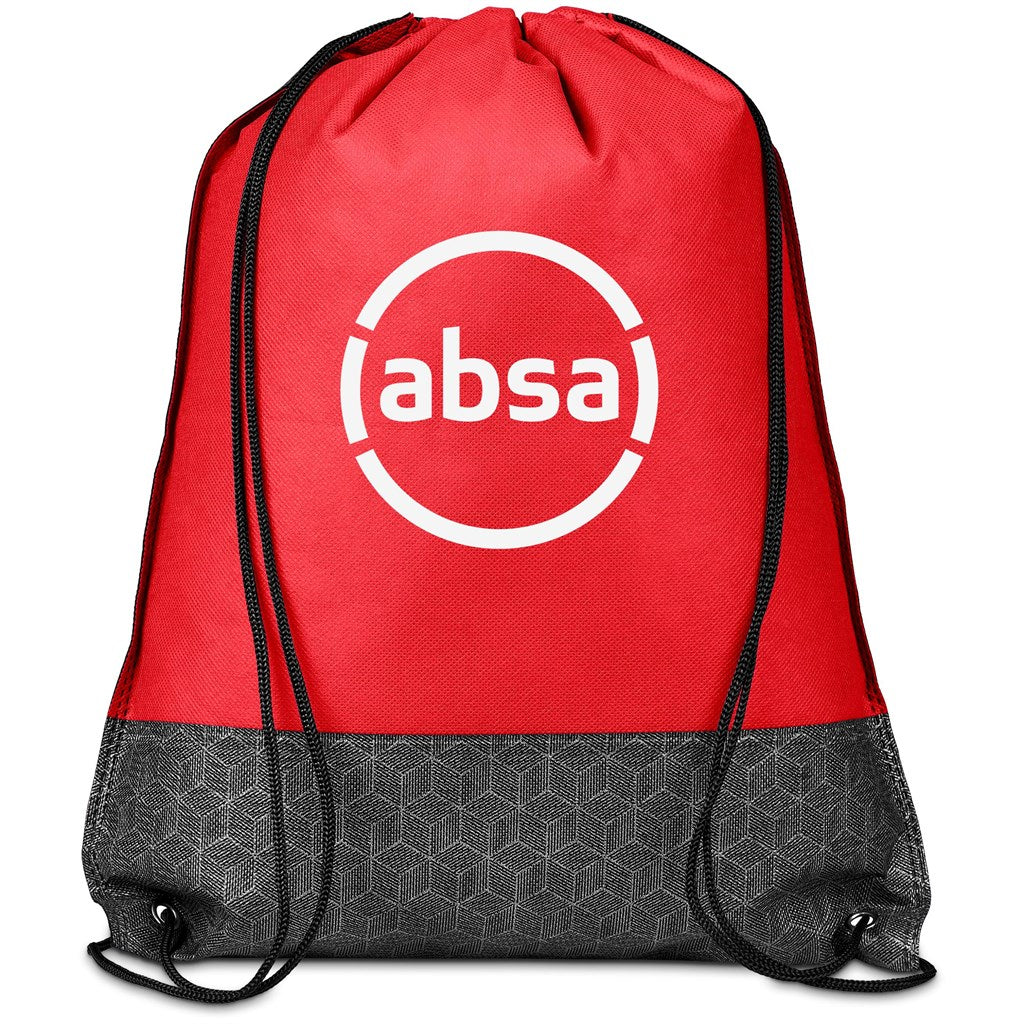 Altitude Andes Non-Woven Drawstring Bag - RED