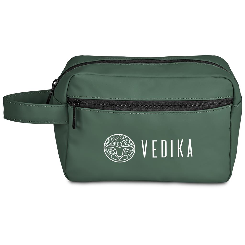 Altitude Everdri Water-Resistant Toiletry Bag - DARK GREEN