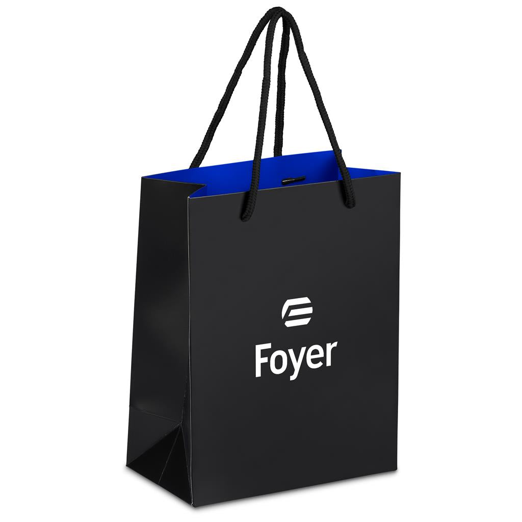 Altitude Finery Mini Paper Gift Bag - BLUE