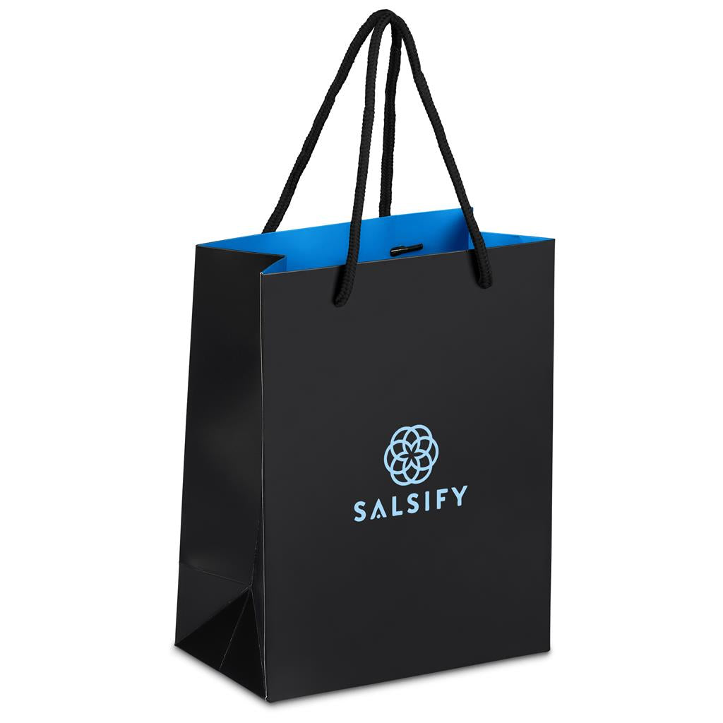 Altitude Finery Mini Paper Gift Bag - LIGHT BLUE