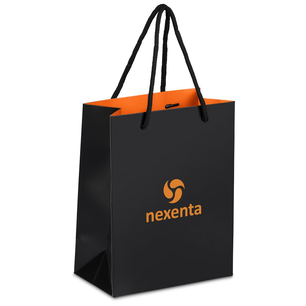 Altitude Finery Mini Paper Gift Bag - ORANGE