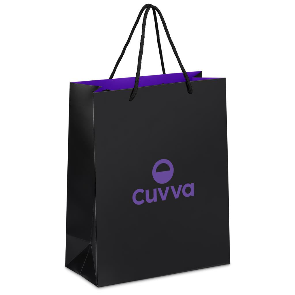 Altitude Finery Midi Paper Gift Bag - PURPLE