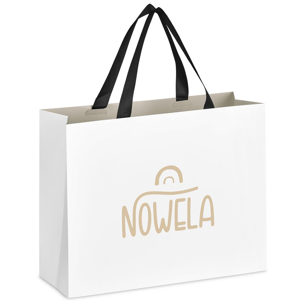Altitude Galleria Midi Paper Gift Bag - BEIGE