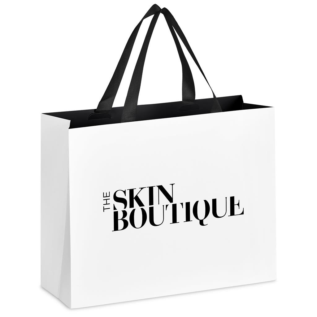 Altitude Galleria Midi Paper Gift Bag - BLACK