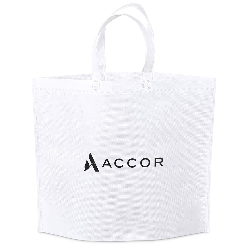 Altitude Yorkdale Non-Woven Shopper - SOLID WHITE
