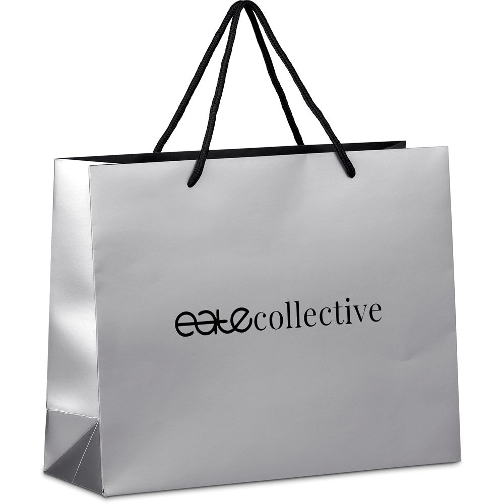 Altitude Majesty Midi Paper Gift Bag - SILVER