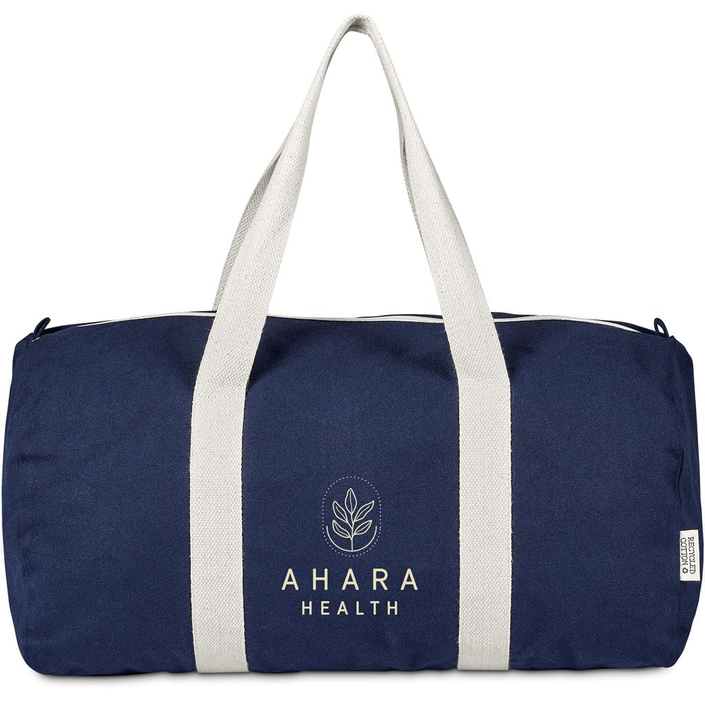 Okiyo Supotsu Recycled Canvas Sports Bag - NAVY