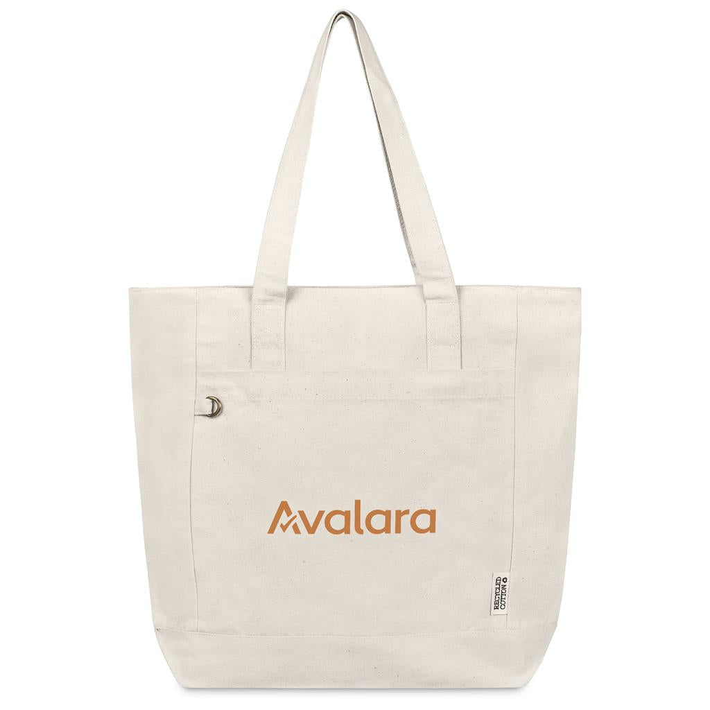Okiyo Tansu Recycled Canvas Conference Tote - NATURAL