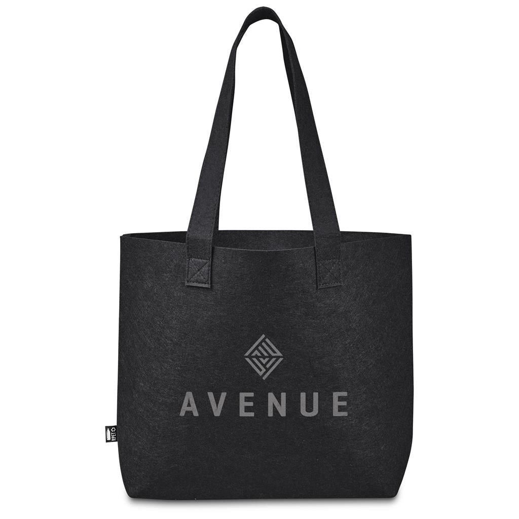 Okiyo Yoongi Recycled PET Felt Shopper - BLACK